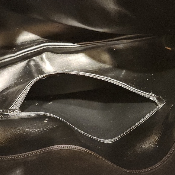 70s Kilim Leather Tote Carpetbag - Picture 6 of 12